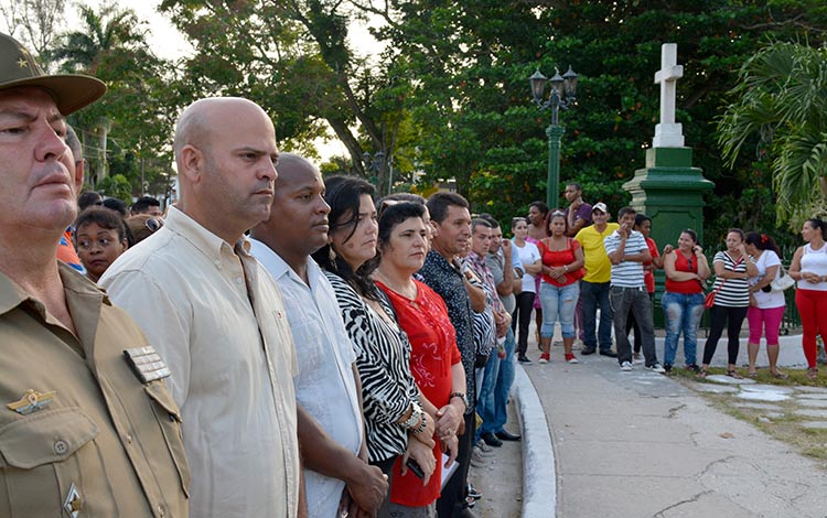   Relief families in the Puente de la Cruz 