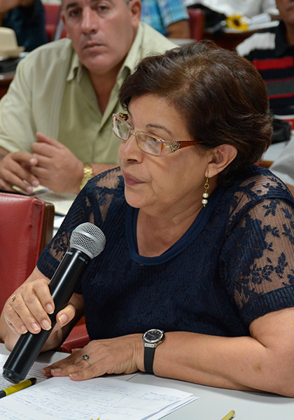   Deputy Lina Olinda Pedraza Rodríguez. 