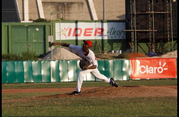 Alain Sánchez, pitcher de Villa Clara.