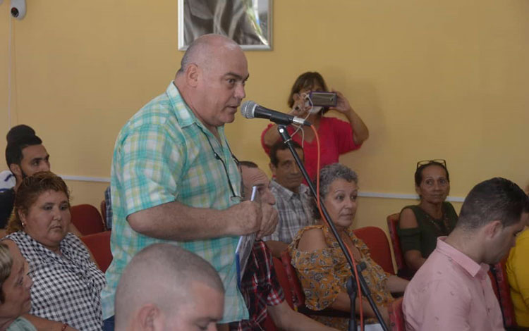 Iban Higuera García, intendente de Camajuaní, Villa Clara.