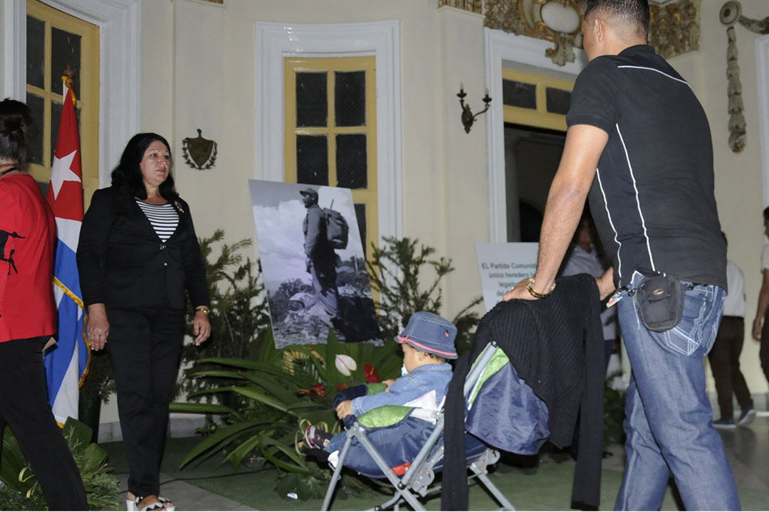 Homenaje a Fidel en la Biblioteca Provincial Martí.