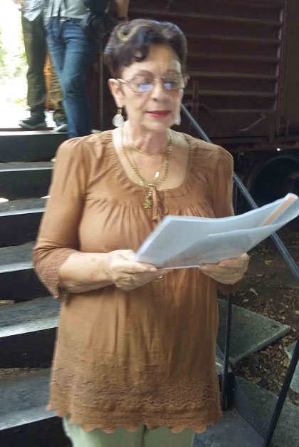 María del Carmen Velasco, delegada del Citma en Villa Clara. María del Carmen Velasco, delegada del Citma en Villa Clara.