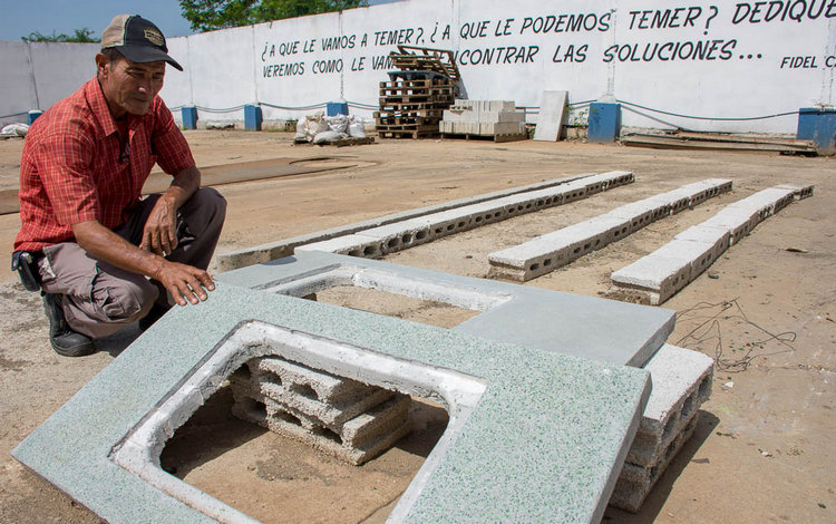 Empleo del vidrio reciclado en la fabricación de materiales de la construcción.