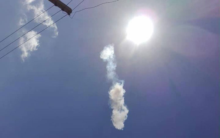 Explosión por meteorito en Pinar del Río, 1 de febrero de 2019.