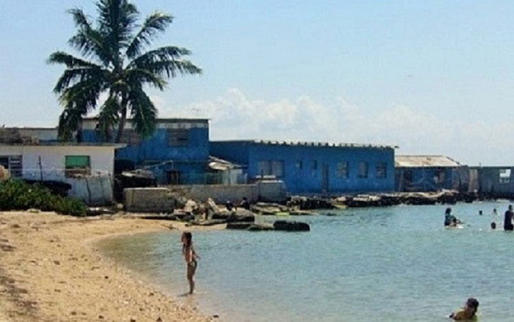 Consturcciones en zona costera de Villa Clara.