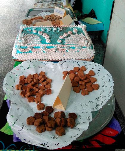 Reposterí­a a partir de harina de sorgo.