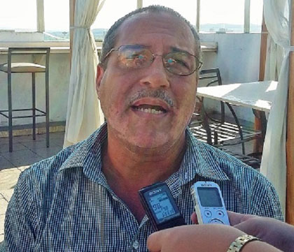 Antonio Vladimir Guevara, director científico del Instituto de Meteorología de Cuba,. Antonio Vladimir Guevara, director científico del Instituto de Meteorología de Cuba,.