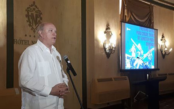 Rodrigo Malmierca, ministro cubano de Comercio Exterior y la Inversión Extranjera.