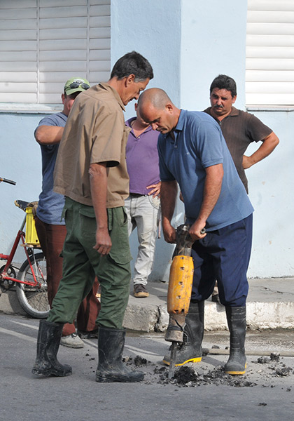 Reparación de salideros en Santa Clara