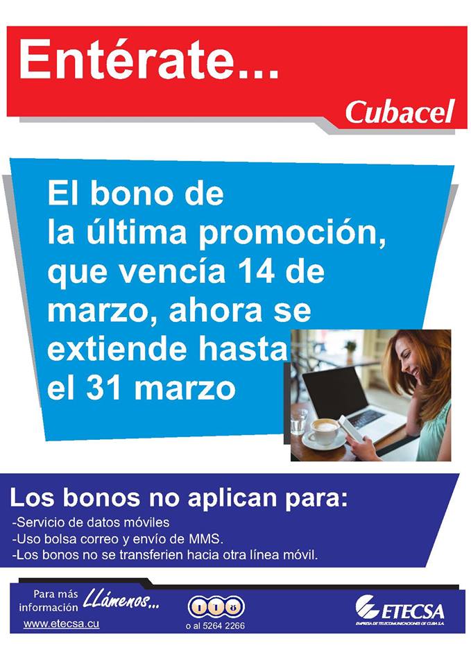 Promoción de Etecsa
