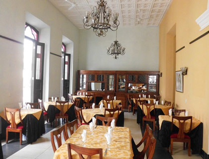 Interior del complejo Santa Rosalí­a, de Santa Clara.
