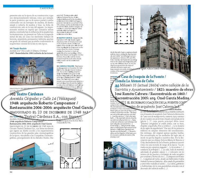 Obras de Onel Medina en Cárdenas.