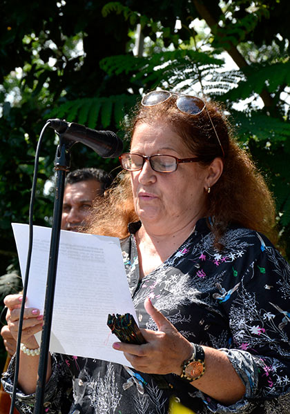 Margarita Bellas, presidenta de la ASCUBI.