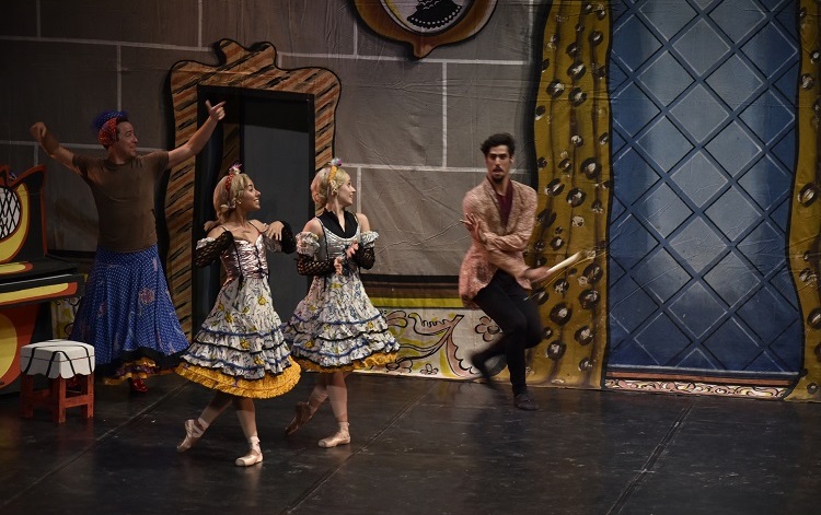 Ensayo del Ballet Nacional de Cuba en Santa Clara