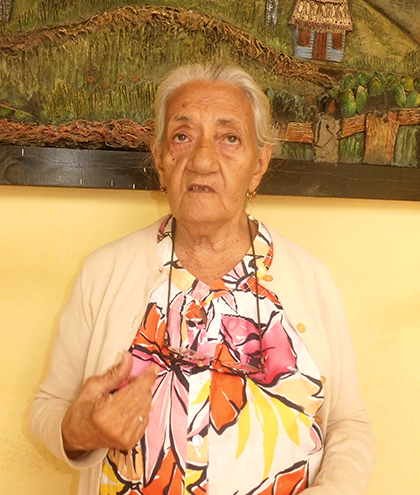 Olga Jimémez Montesinos, directora del Guiñol de Santa Clara.