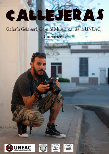 Portada del catálogo de la exposición Callejeras, del fotógrafo Kenny Ocampo.