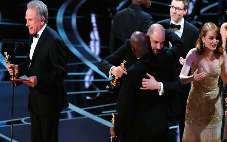 Ceremonia de entrega de los Premios Oscar.