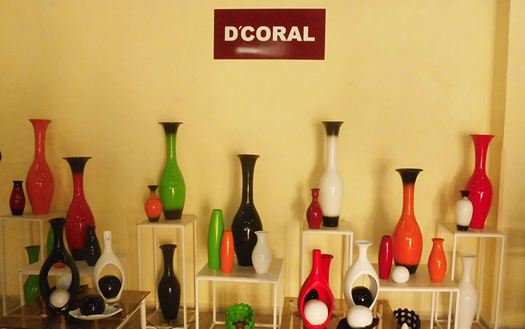 Objetos artesanales del proyecto D'Coral, de Villa Clara.