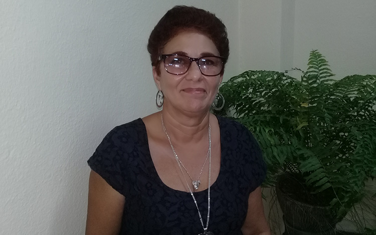 Doris Madruga Torres, directora del Centro de Superación para la Cultura de Villa Clara.