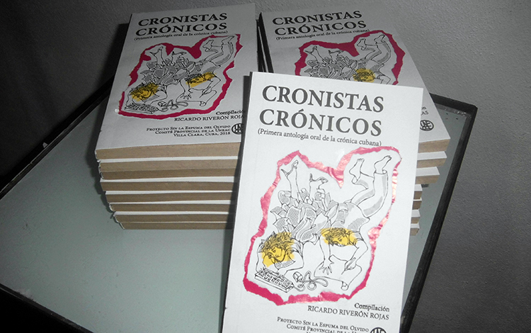 Libro Cronistas crónicos, antologí­a