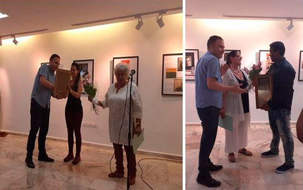 Villaclareños Yandrey Lay y Leidy González reciben el Premio Uneac de Literatura 2019.