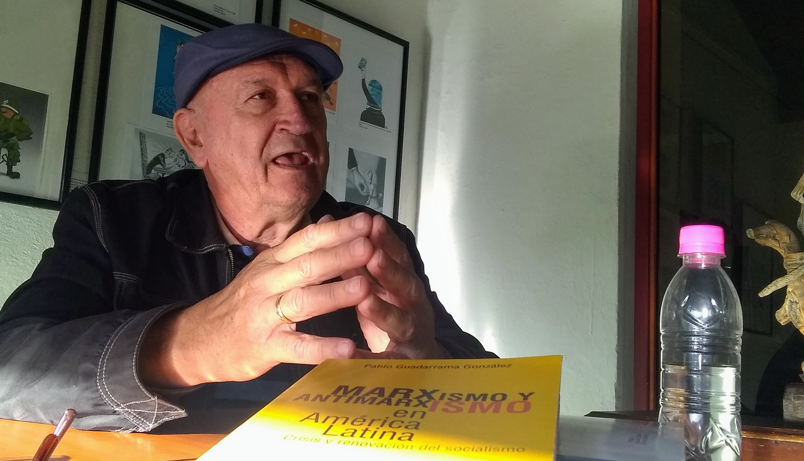 El doctor Pablo Guadarrama defiende hechos polémicos desde el marxismo. (Foto: Mary Lenia Pérez Cazorla)