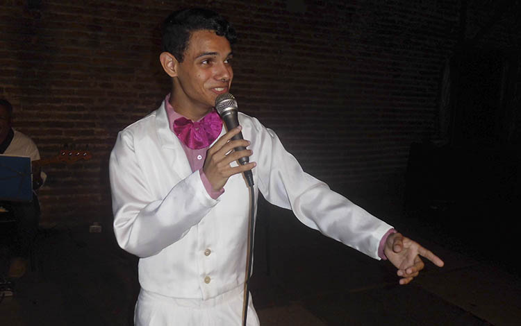 El cantante Samuel David Rodríguez Menejías