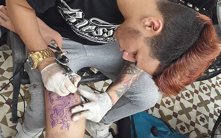 Convención de tatuajes, Festival Ciudad Mental, Santa Clara, 2017.