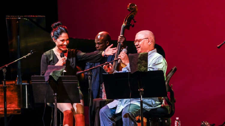 Haydée Milanés y Pablo Milanés en el Kennedy Center