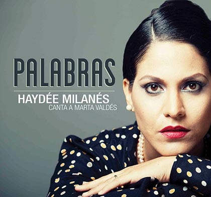 Portada del disco Palabras de Haydée Milanés