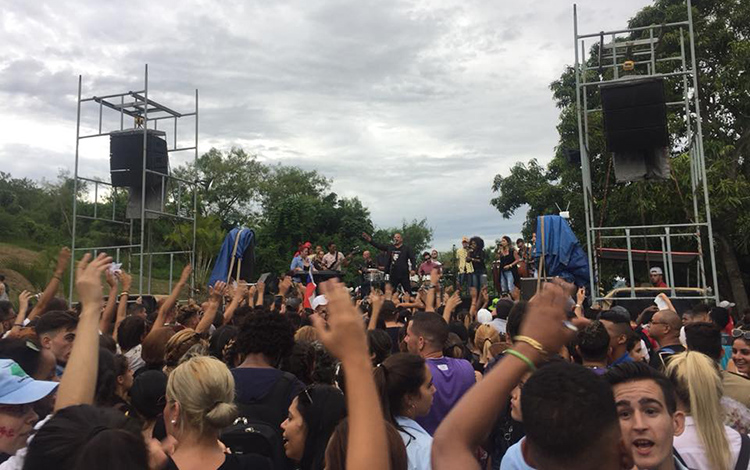 Concierdo de Arnaldo y su Talismán, 8 de octubre de 2018, Santa Clara.