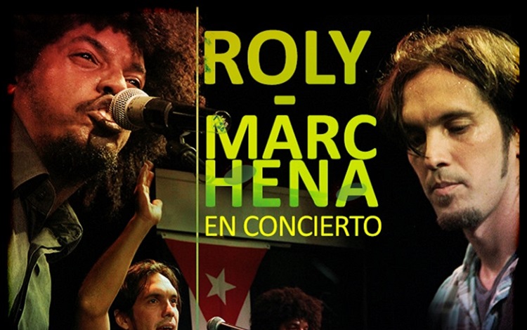 Póster concierto Roly Berrío y Raúl Marchena