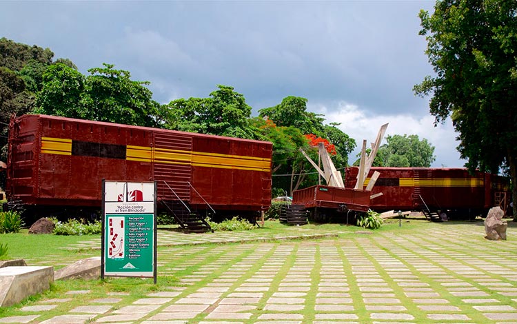 Monumento a la Acción contra el Tren Blindado.