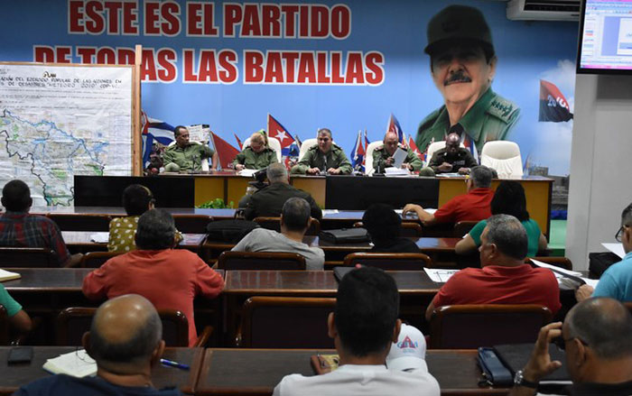 Inicio del Ejercicio Meteoro 2019 en Santa Clara. Inicio del Ejercicio Meteoro 2019 en Santa Clara.