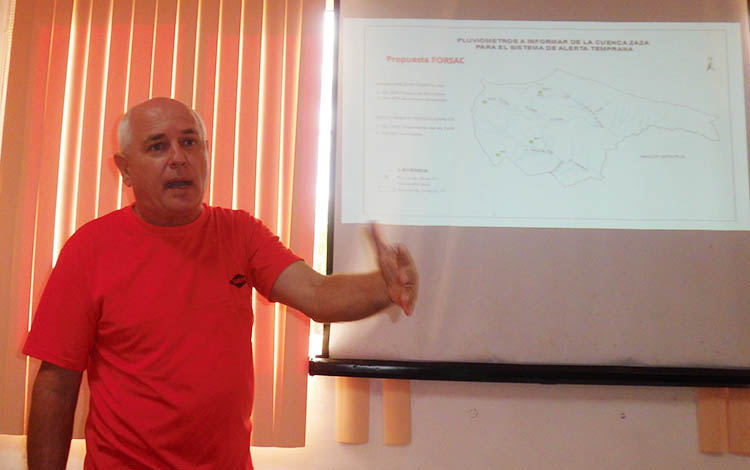 Tomás Dí­az Pérez, delegado provincial de Recursos Hidráulicos de Villa Clara.