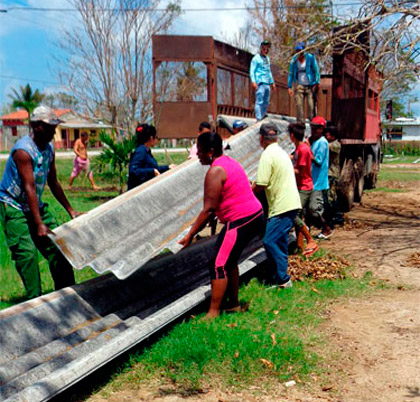 Recuperación en escuela Carlos Manuel Casanova, de La Panchita, en Corralillo, Villa Clara. Recuperación en escuela Carlos Manuel Casanova, de La Panchita, en Corralillo, Villa Clara.
