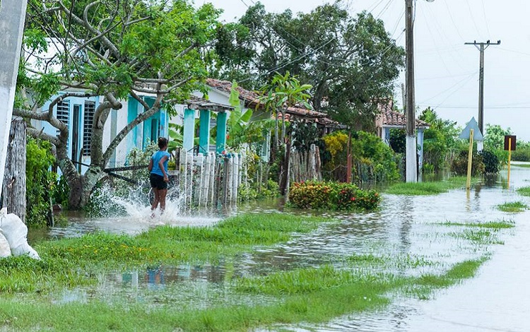 Inundaciones en El Santo Inundaciones en El Santo
