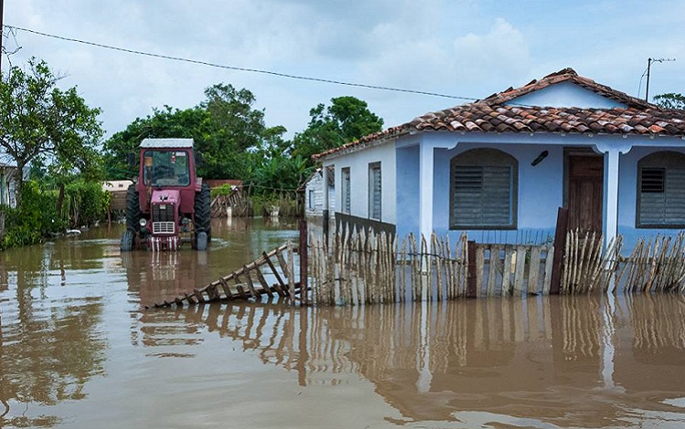 Inundaciones en El Santo Inundaciones en El Santo