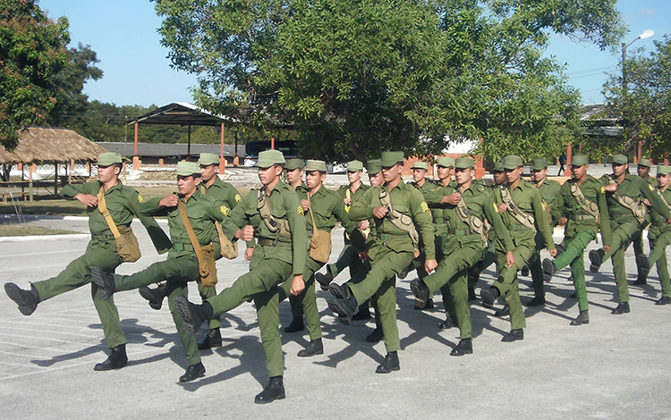 Ejercicios de preparación para la Defensa en Cuba.