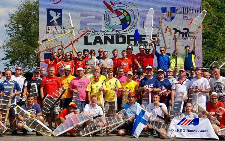 Campeonato de Aeromodelismo, Landres, Francia