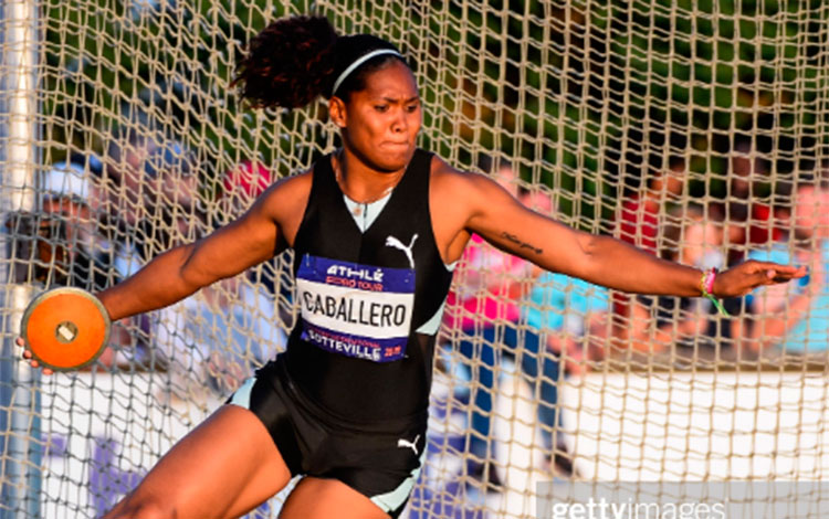 Denia Caballero, campeona mundial de atletismo.