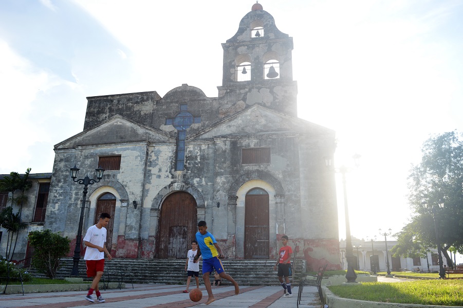 Juego de niños en Santa Clara