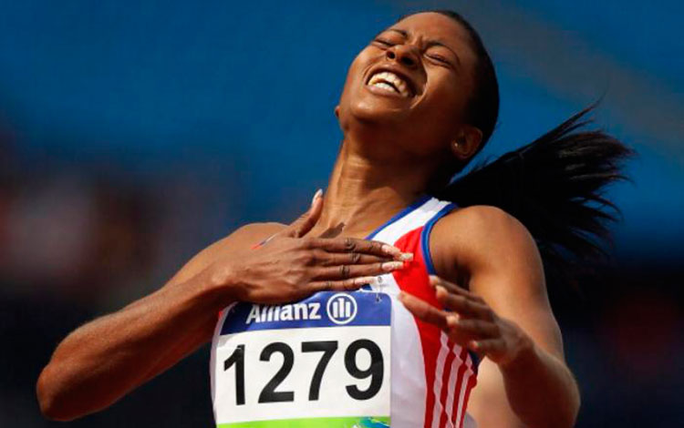 Omara Durand, tricampeona cubana del Mundial de Paratletismo 2019.