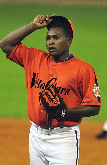 Freddy Asiel ílvarez, pitcher del equipo Villa Clara.