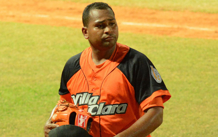 Freddy Asiel Álvarez, pitcher de Villa Clara.