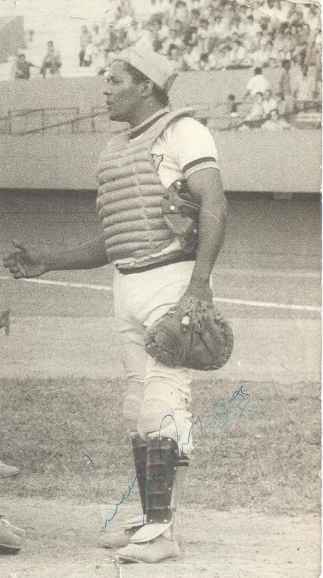 Lázaro Pérez Agramonte, receptor del béisbol cubano, integrante de equipos Azucareros..