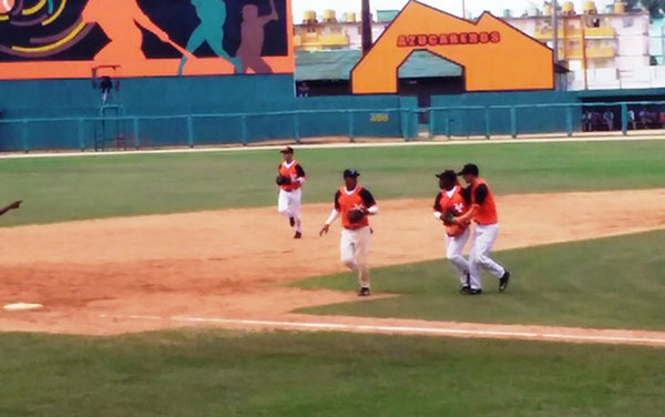 Equipo Villa Clara de béisbol sub-23.