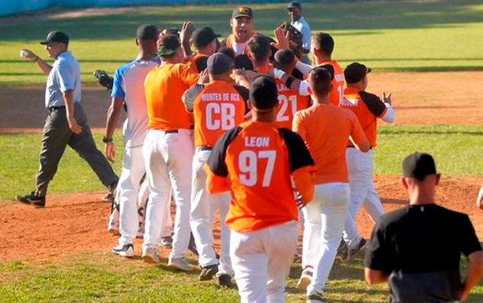 Equipo Villa Clara sub 23 de béisbol.