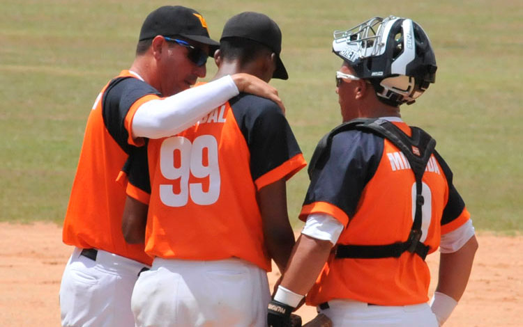 Javier Mirabal, pitcher de Villa Clara.