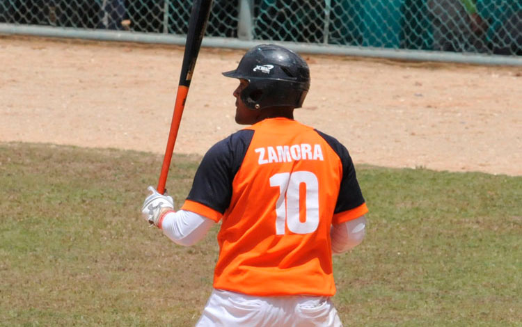 Pelotero Duviel Zamora, equipo sub 23, Villa Clara.